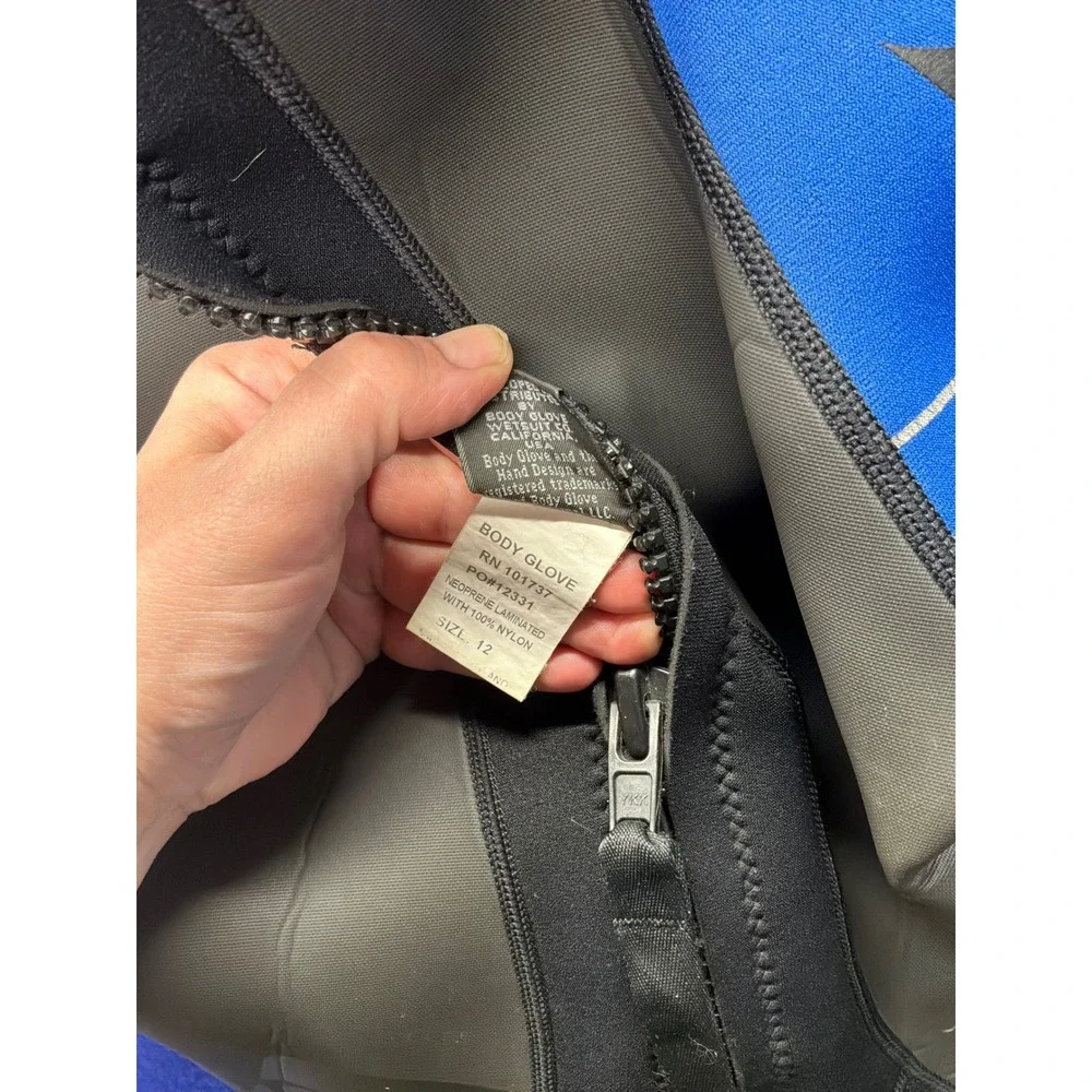 [Surf] Juniors Body Glove‎ Wetsuit Spring Suit 12 Blue Black